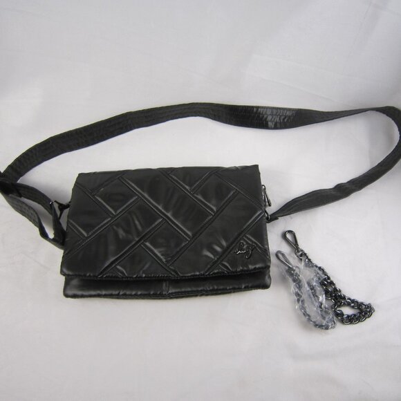 Lug Huddle Purse - Dark Gray (Almost Black) - GUC - Picture 1 of 8
